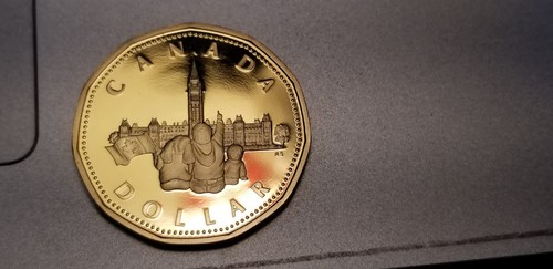 Canada 1992 gem proof loon - proof,