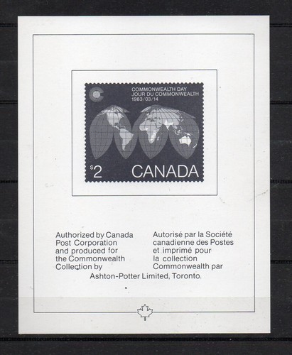 Canada 1983 prova proof - av,