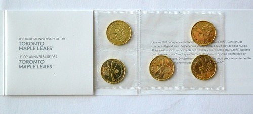 1917 2017 canada coin set - canada, 5-coin