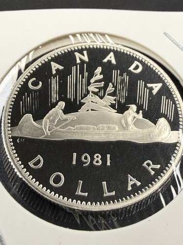 1981 canada proof dollar - proof,