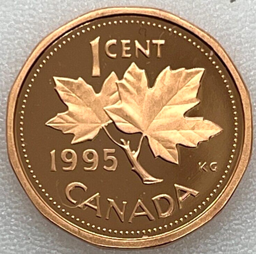 Proof penny 1995 canada 1 - proof,