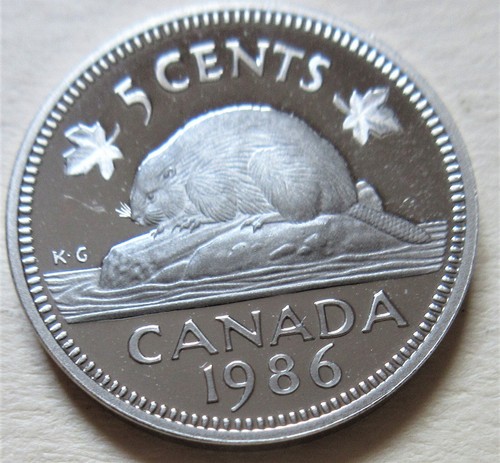 1986 canada proof - proof, five
