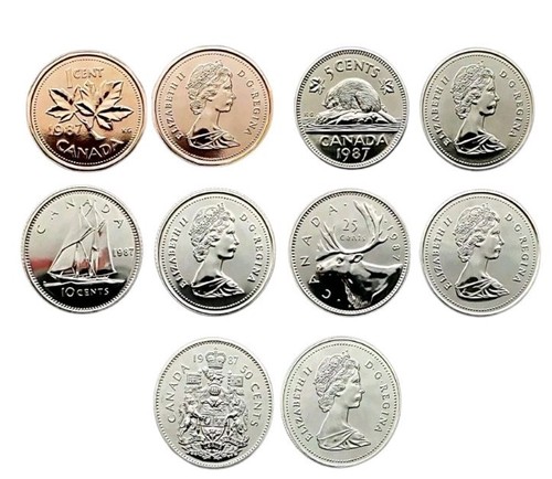 Canada 1987 proof - 1987, of