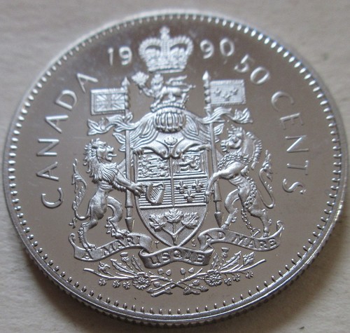 1990 canada proof - canada, dollar