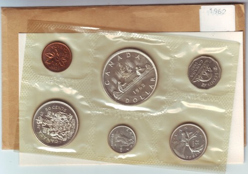 Silver canada proof like set - canada,