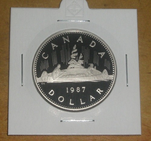 Canada 1987 proof nickel - canada,