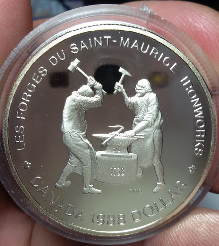 Canada dollar 1988 silver - ,