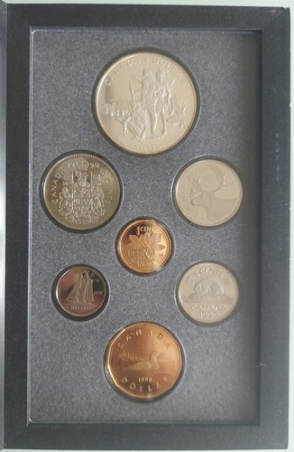 Canada 1990 proof set - canada,