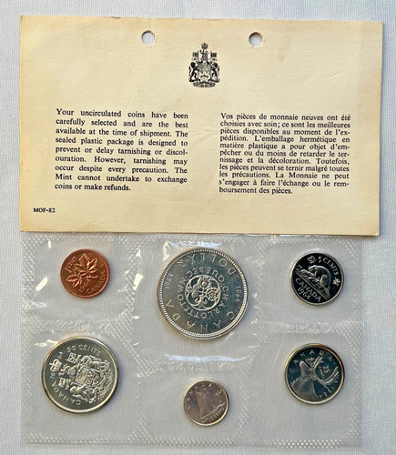 Canada proof like set 1964 - proof-like, 6