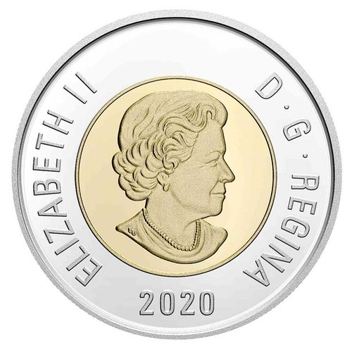 2020 canada toonie - canada, $2