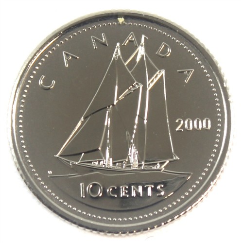 2000 canada cents proof - 2000, 10