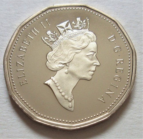 1998 canada proof - loonie, one
