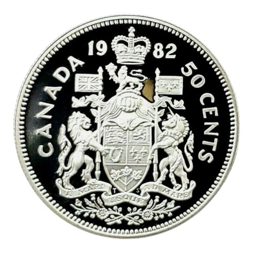 Canada 1982 proof fifty cent - fifty,
