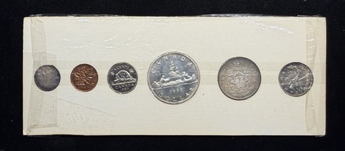 Set monete canada - 1959, non