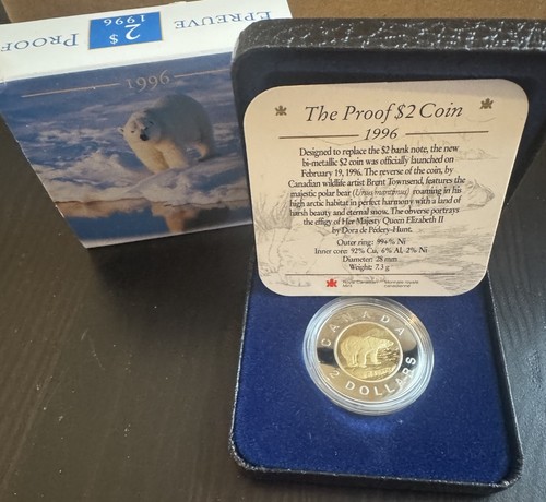 1996 canada uncirculated proof - 1996,
