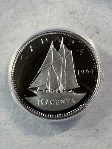 Moneta centesimi 1984 proof - 10,