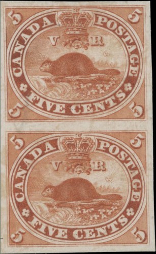 1867 canada castoro 15c - canada, trial