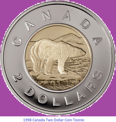 1998 canada two dollar - canada,