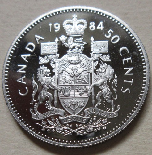 1984 canada proof half - proof, dollar