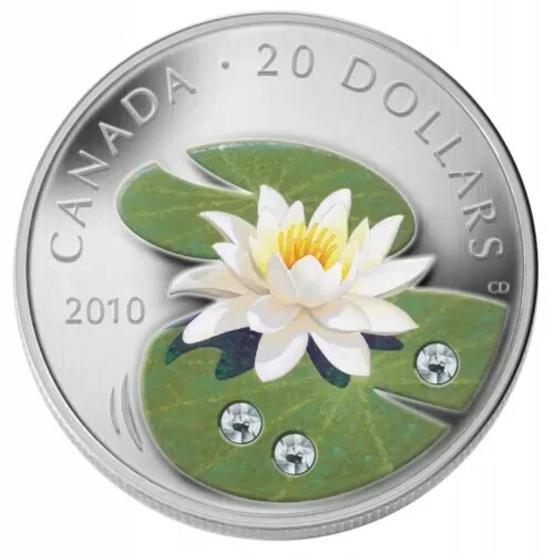 Canada dollars 2010 silver - 20,