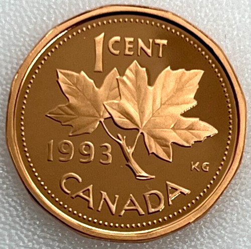 Proof penny 1993 canada - penny, 1