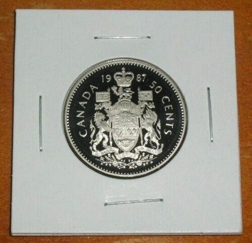 Canada 1987 proof half dollar - 1987,