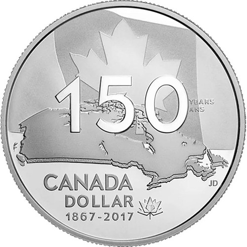 Canada dollar plata - de, silver