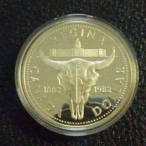 Canada dollar 1982 regina - canada,