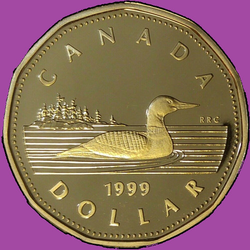 1999 canada one - dollar, proof