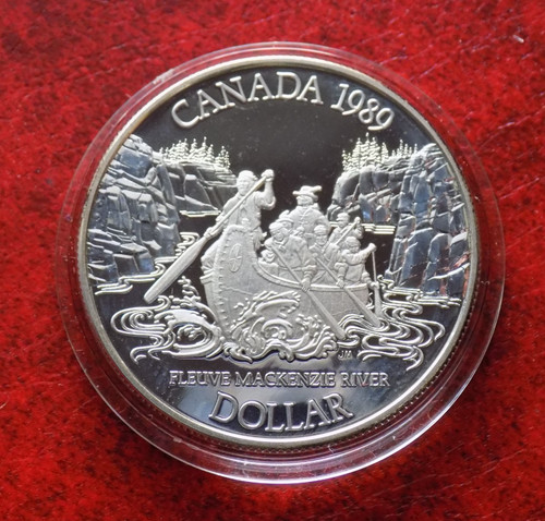 Canada dollaro 1989 proof - ,