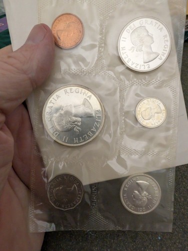 Canada 1961 proof - 1961, set