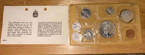 Set monete proof like 1965 - 6, proof-like