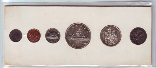 Silver canada proof - like, set