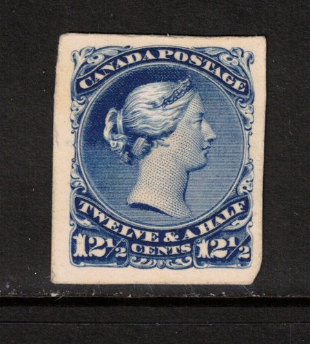 Canada 28p molto fine placca - canada,