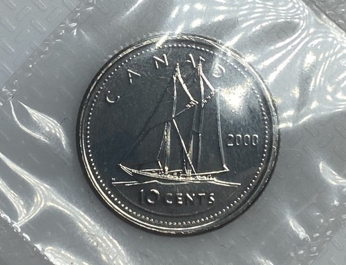 2000w canada cents - 10, proof
