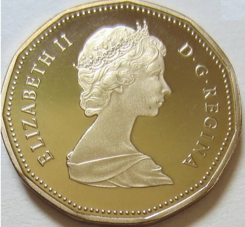 1987 canada proof one dollar - canada,